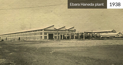 تاریخچه شرکت ابارا Ebara