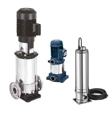 اطلاعاتی در مورد الکتروپمپ عمودی طبقاتی تمام استیل EVM