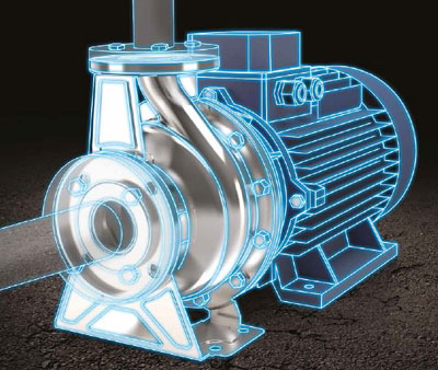 انواع الکتروپمپ افقی سانتریفوژ MD