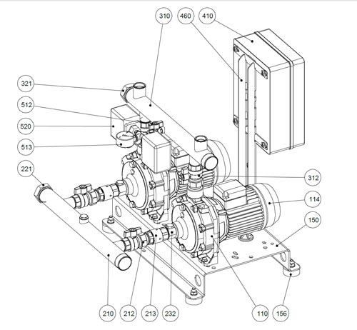 لیست قیمت بوستر پمپ